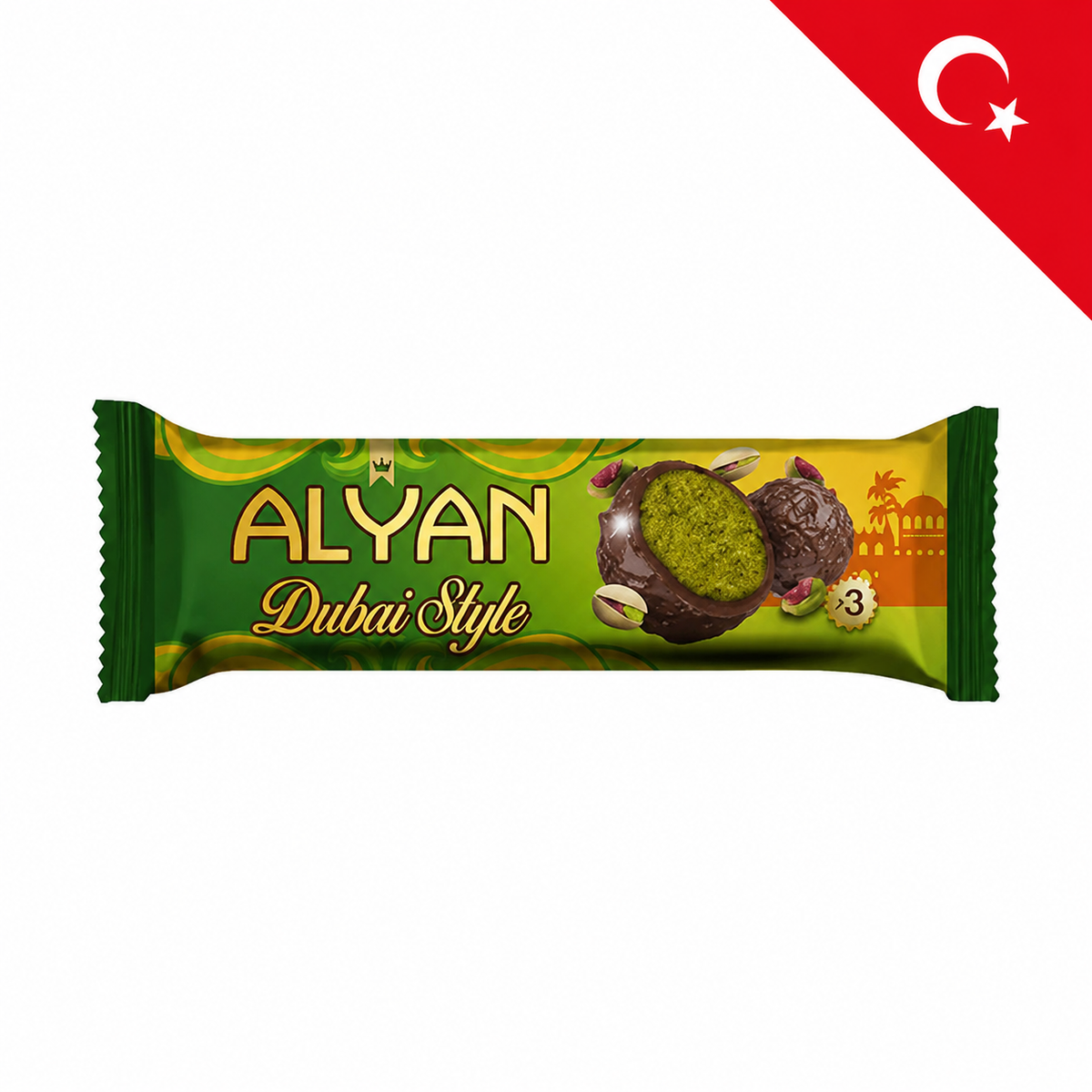 ALYAN TRUFINO VOLLMILCH-SCHOKOLADE DUBAI-STYLE 39G