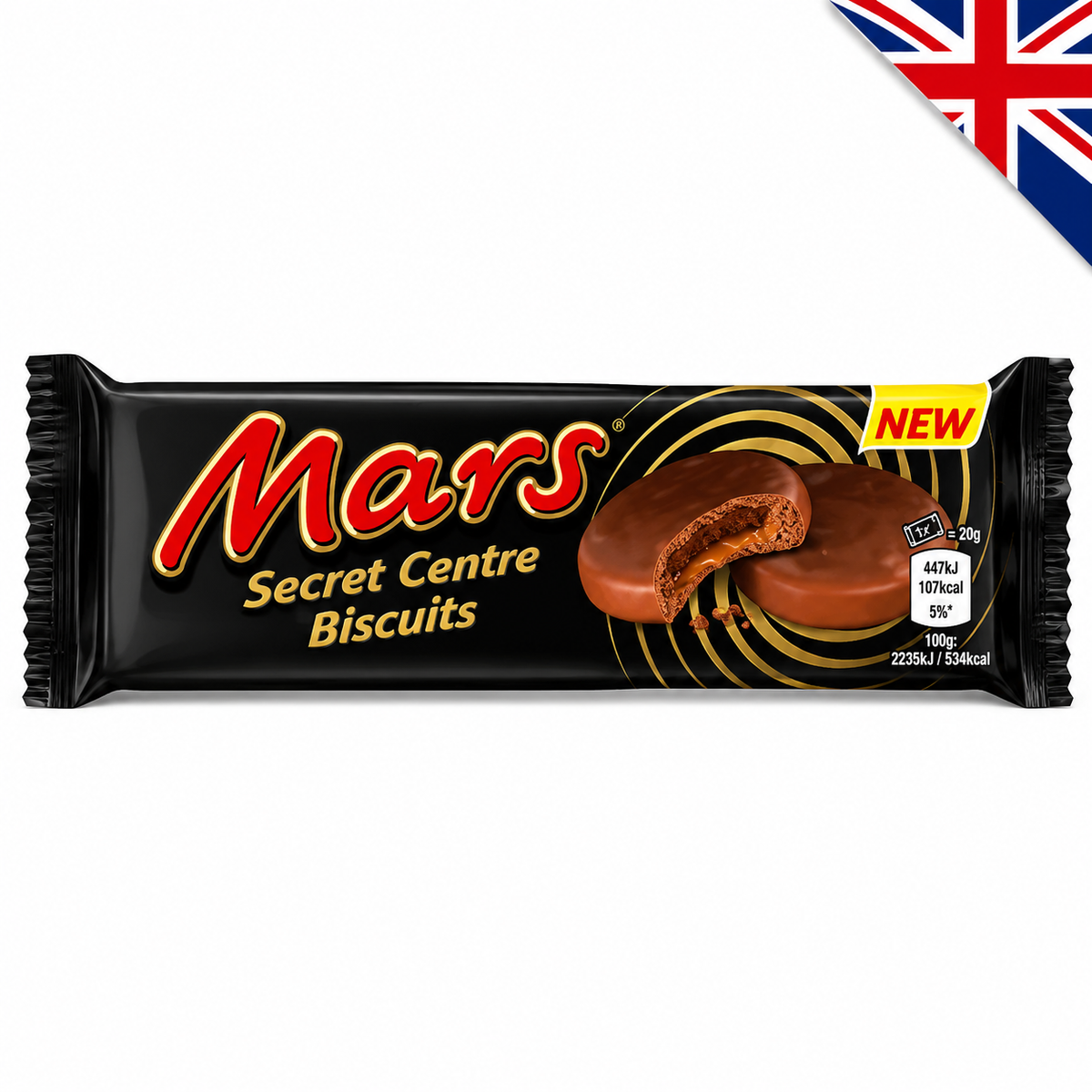 MARS SECRET CENTRE BISCUITS 132G