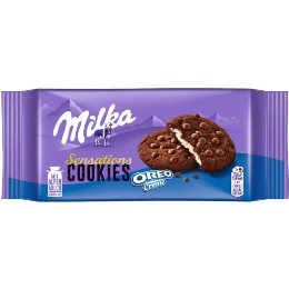 MILKA COOKIES SENSATIONS OREO CREME 156G