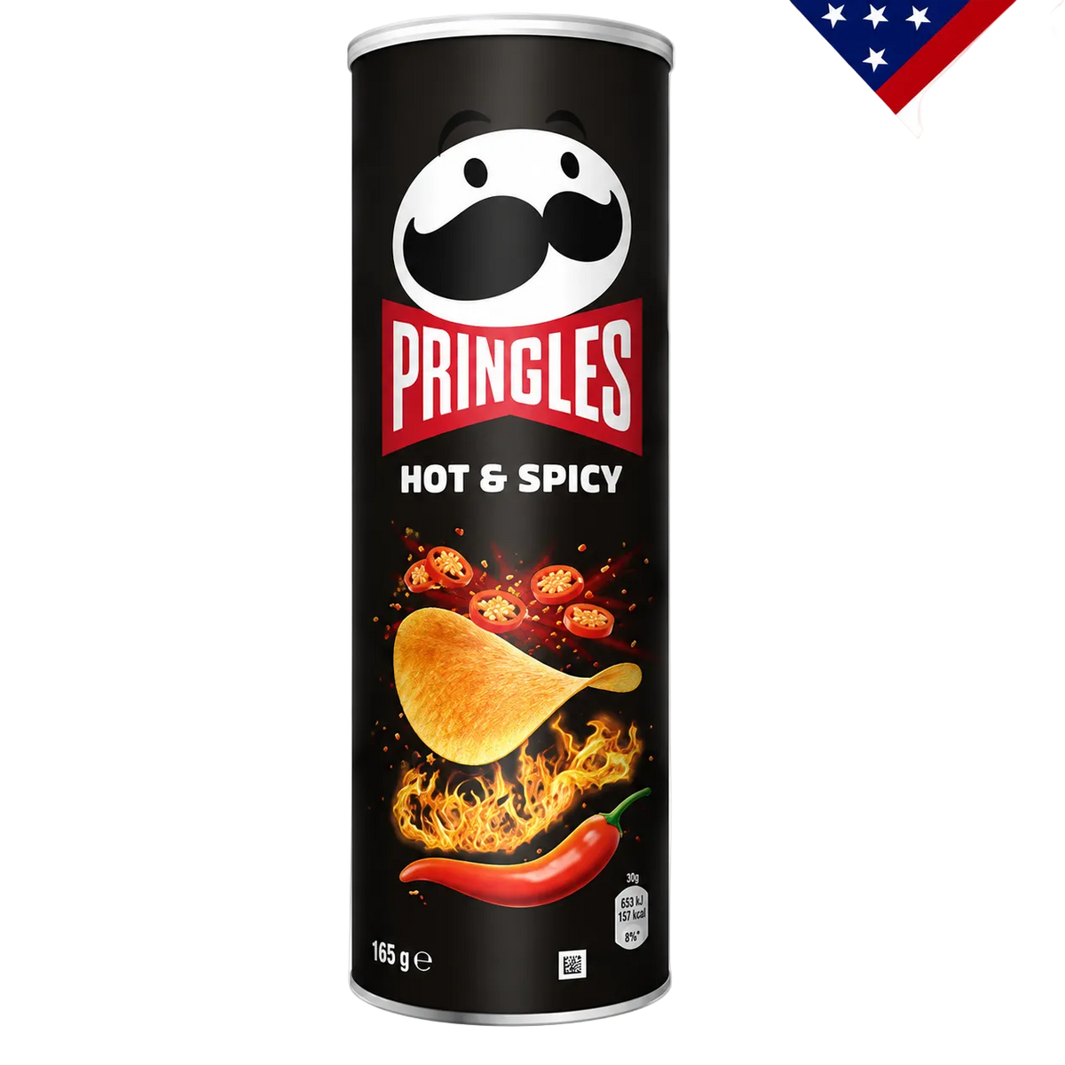 PRINGLES HOT & SPICY 165G