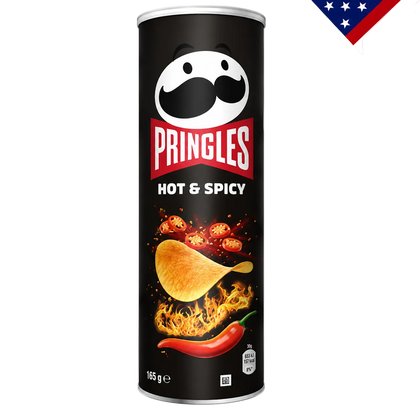PRINGLES HOT & SPICY 165G