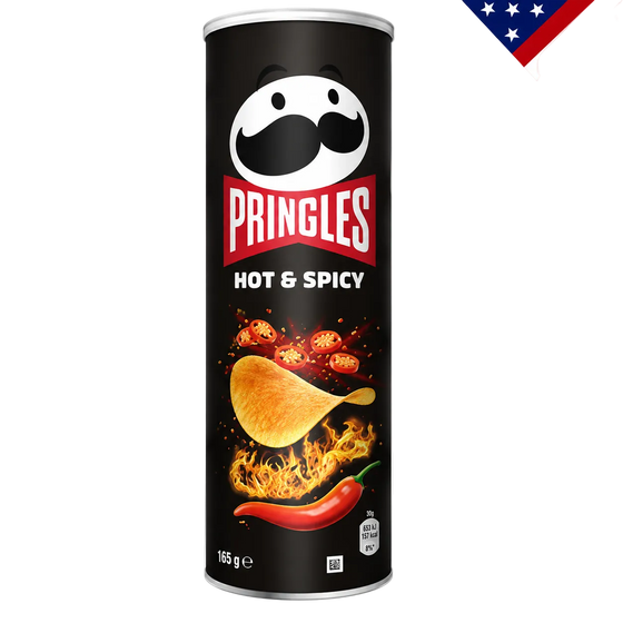PRINGLES HOT & SPICY 165G