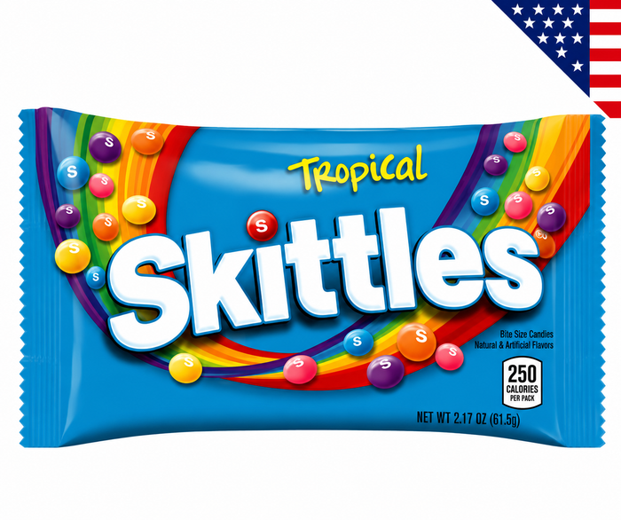 SKITTLES TROPICAL 45G