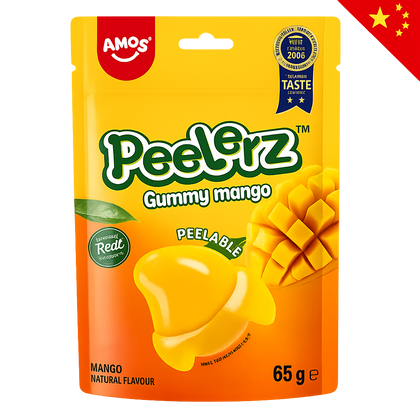 AMOS PEELERZ GUMMY MANGO 65G