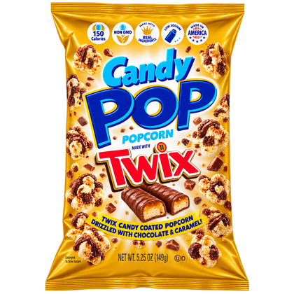 CANDY POP TWIX POPCORN USA 149G
