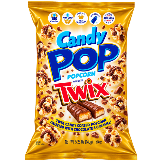 CANDY POP TWIX POPCORN USA 149G