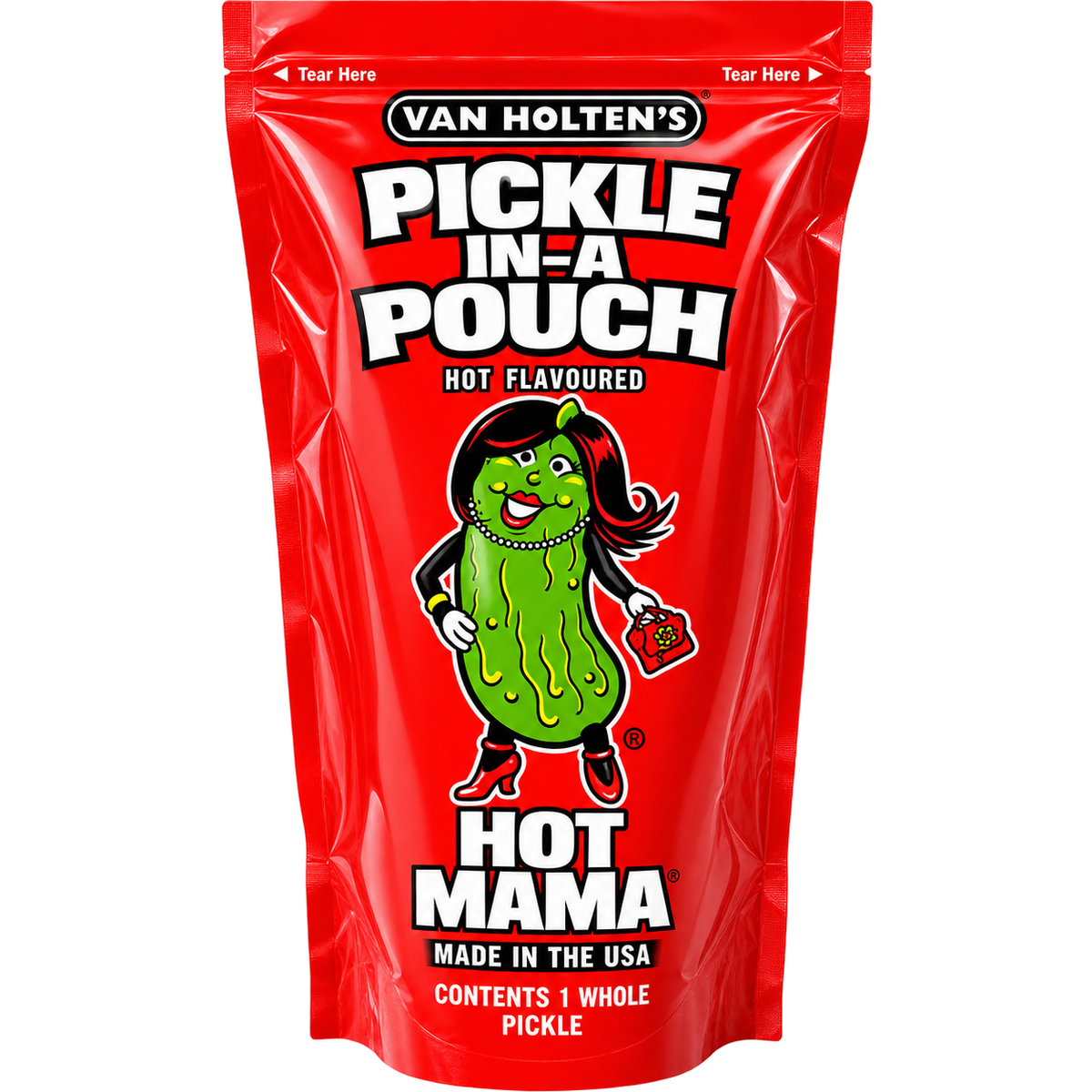 VAN HOLTEN’S HOT MAMA PICKLE JUMBO 242G