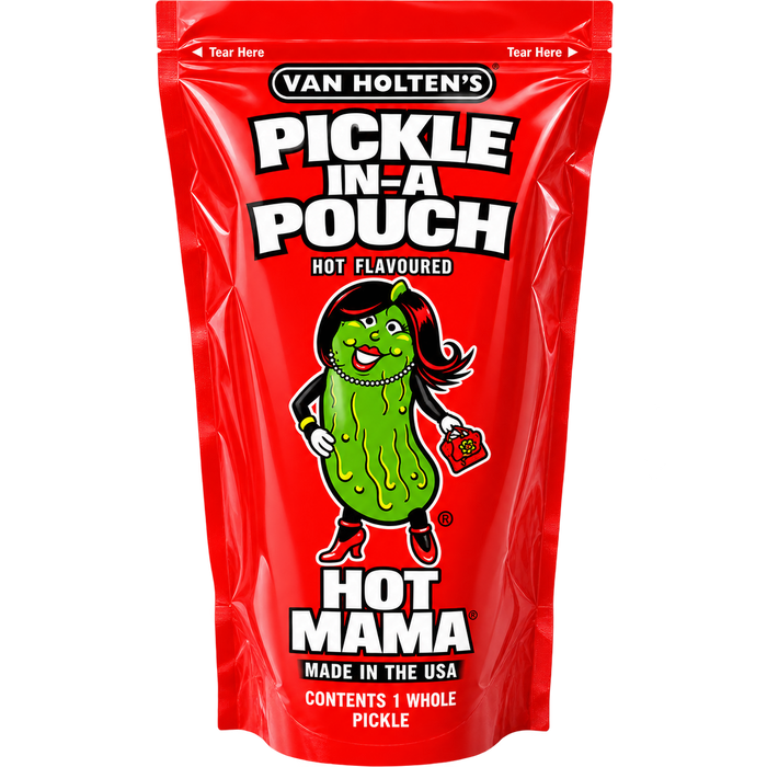 VAN HOLTEN’S HOT MAMA PICKLE JUMBO 242G