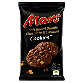 MARS COOKIES CHOCOLATE & CARAMEL UK 162G