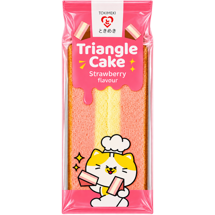 TOKIMEKI TRIANGLE CAKE STRAWBERRY JAPAN 90G