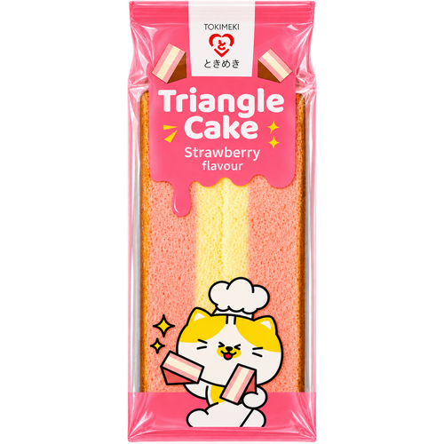 TOKIMEKI TRIANGLE CAKE STRAWBERRY JAPAN 90G