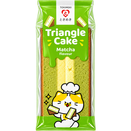 TOKIMEKI TRIANGLE CAKE MATCHA JAPAN 90G