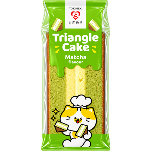 TOKIMEKI TRIANGLE CAKE MATCHA JAPAN 90G