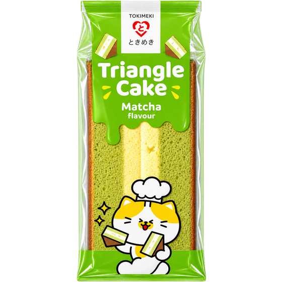 TOKIMEKI TRIANGLE CAKE MATCHA JAPAN 90G