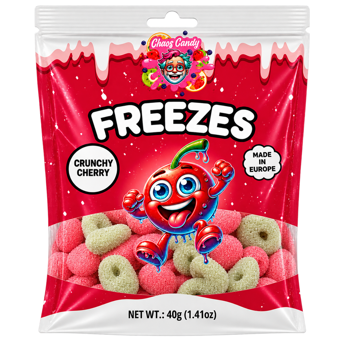CHAOS CANDY FREEZE DRIED CHERRY 40G
