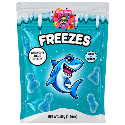 CHAOS CANDY FREEZES CRUNCHY BLUE SHARK 50G