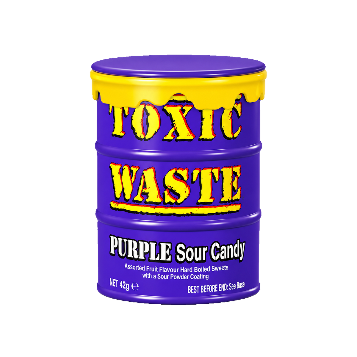 TOXIC WASTE PURPLE SOUR CANDY USA 42G
