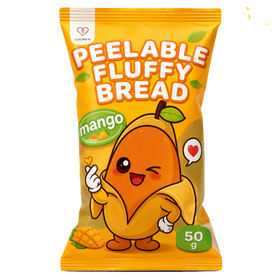 TOKIMEKI PEELABLE FLUFFY BREAD MANGO 50G