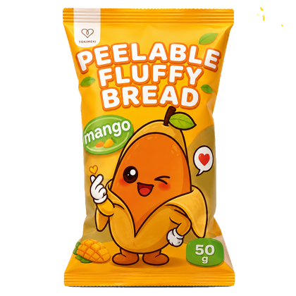 TOKIMEKI PEELABLE FLUFFY BREAD MANGO 50G