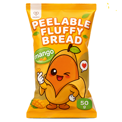 TOKIMEKI PEELABLE FLUFFY BREAD MANGO 50G