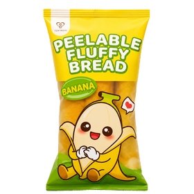 TOKIMEKI PEELABLE FLUFFY BREAD BANANA 65G
