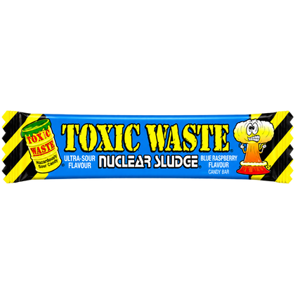 TOXIC WASTE CHEW BAR BLUE RASPBERRY USA 20G