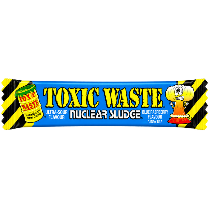 TOXIC WASTE CHEW BAR BLUE RASPBERRY USA 20G