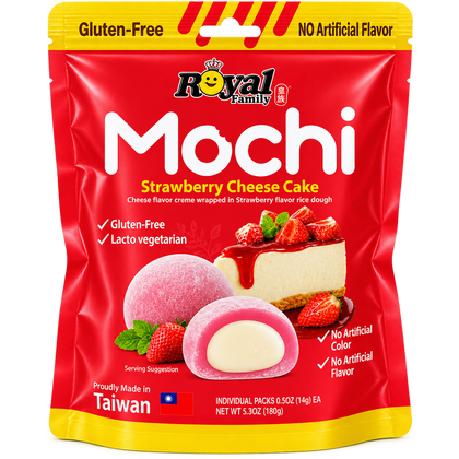 ROYAL FAMILY MOCHI STRAWBERRY CHEESECAKE 120G