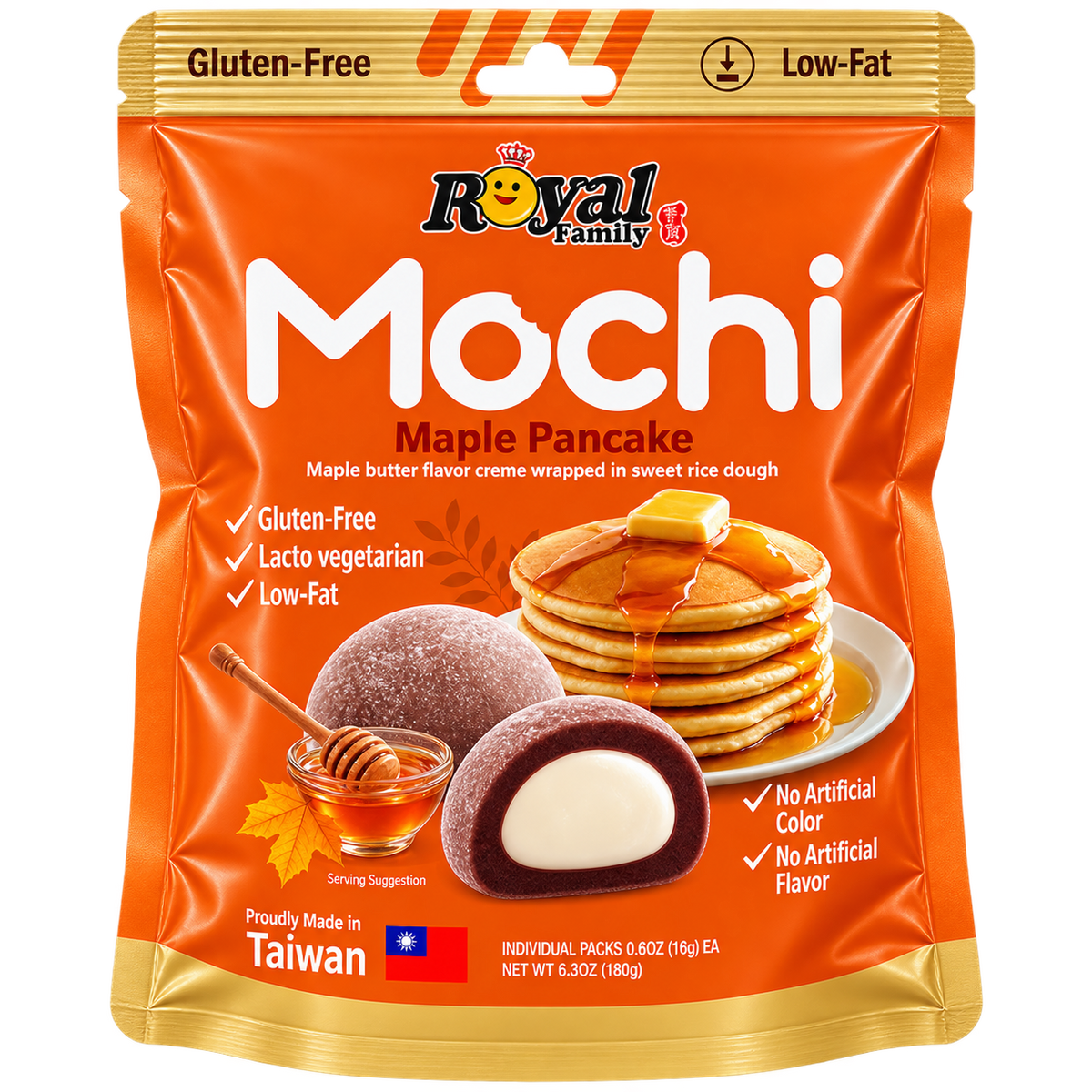 ROYAL FAMILY MOCHI MAPLE PANCAKE 120 G