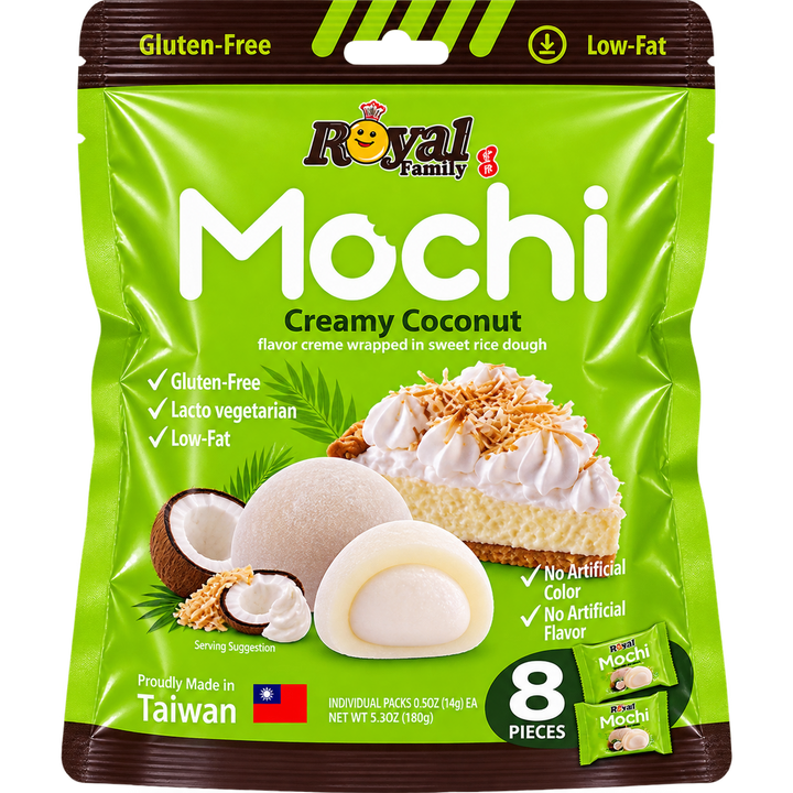 ROYAL FAMILY MOCHI CREAMY COCONUT 120 G