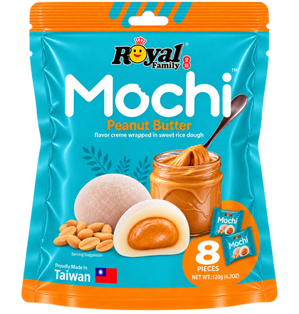 ROYAL FAMILY MOCHI PEANUT BUTTER 120 G