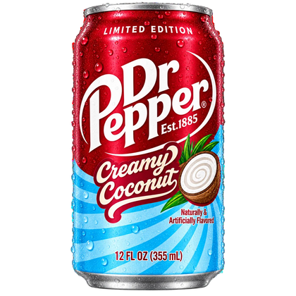 DR PEPPER CREAMY COCONUT LIMITED EDITION USA 355ML