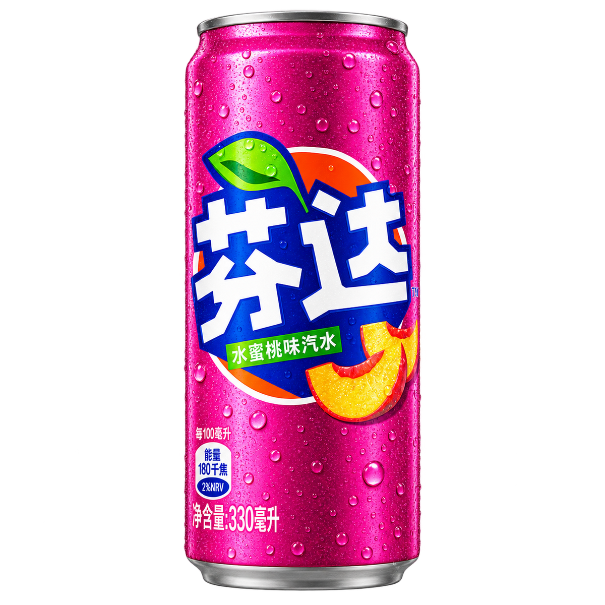 FANTA WHITE PEACH CHINA 330ML