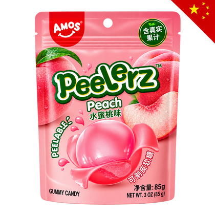 AMOS PEELERZ GUMMY PFIRSICH 65G