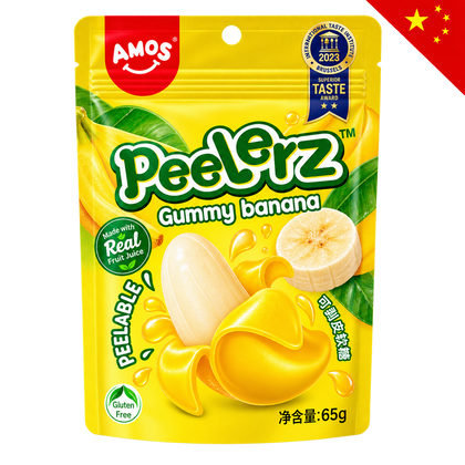 AMOS PEELERZ GUMMY BANANA 65 G
