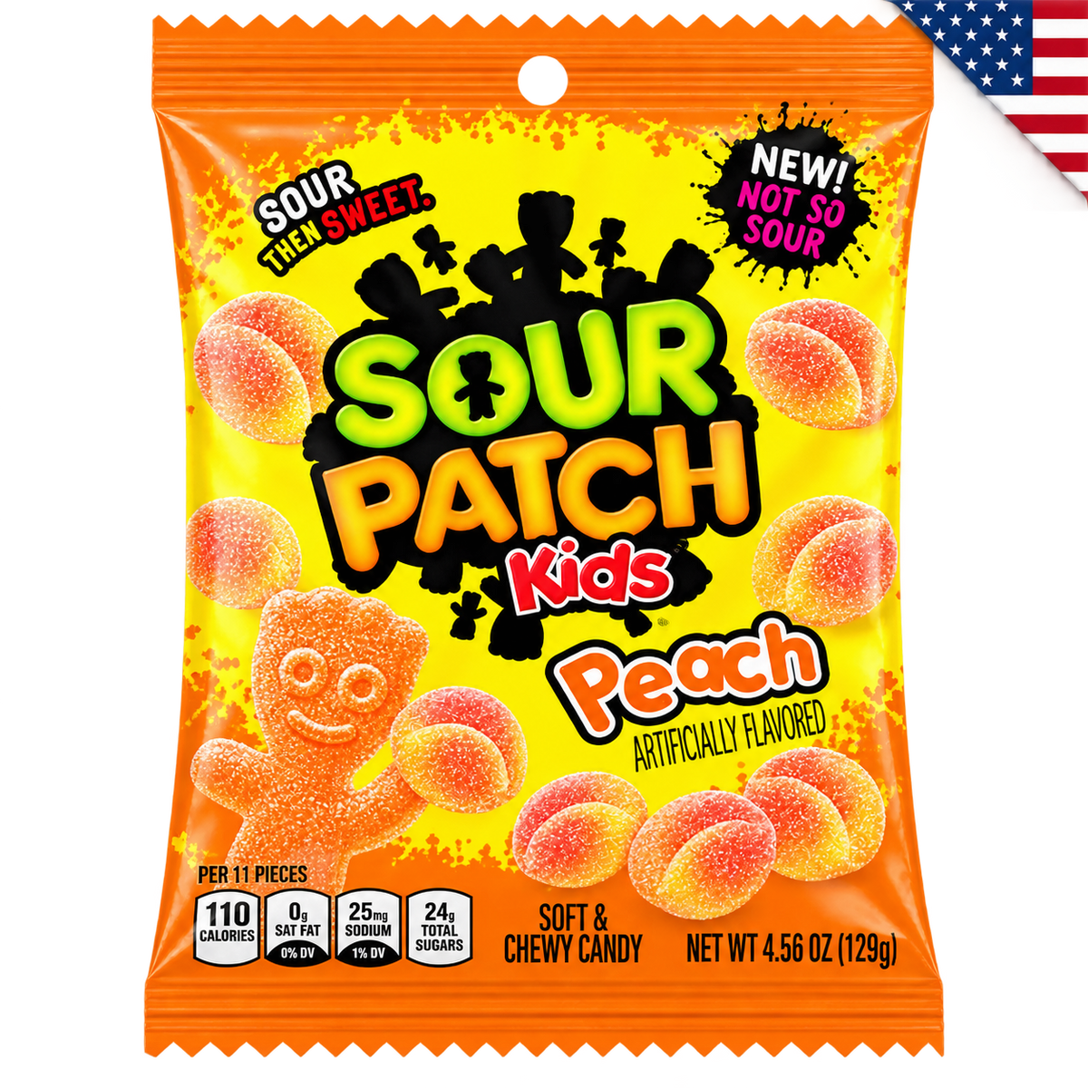SOUR PATCH KIDS PEACH 101G