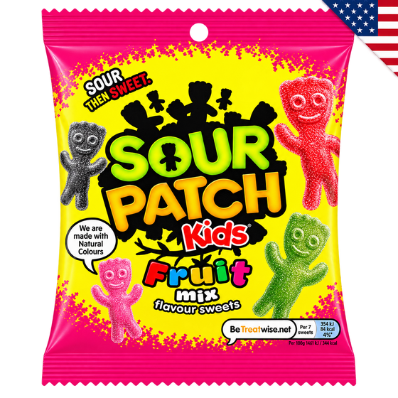 SOUR PATCH KIDS FRUIT MIX 130G