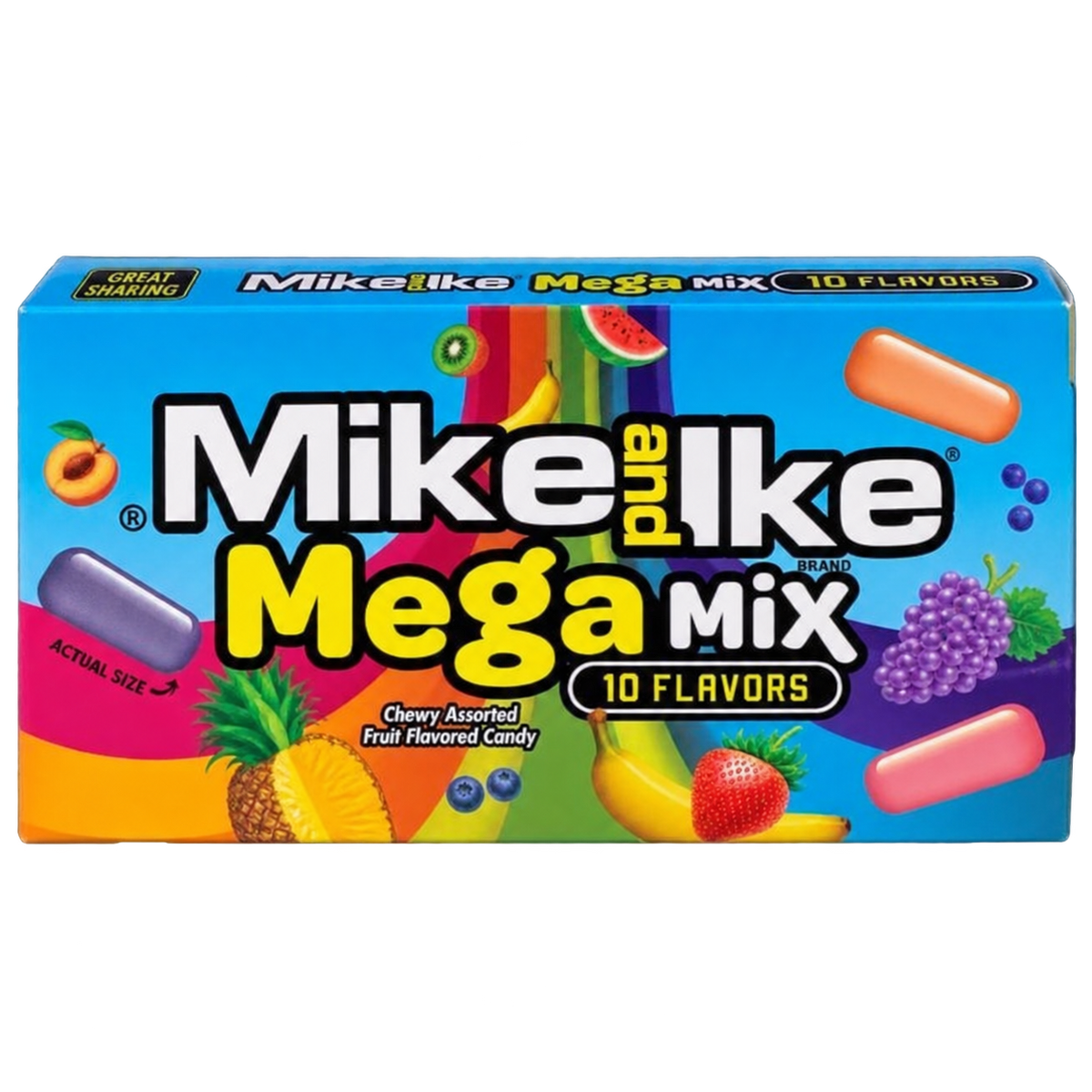 MIKE & IKE MEGA MIX THEATER BOX USA 120G