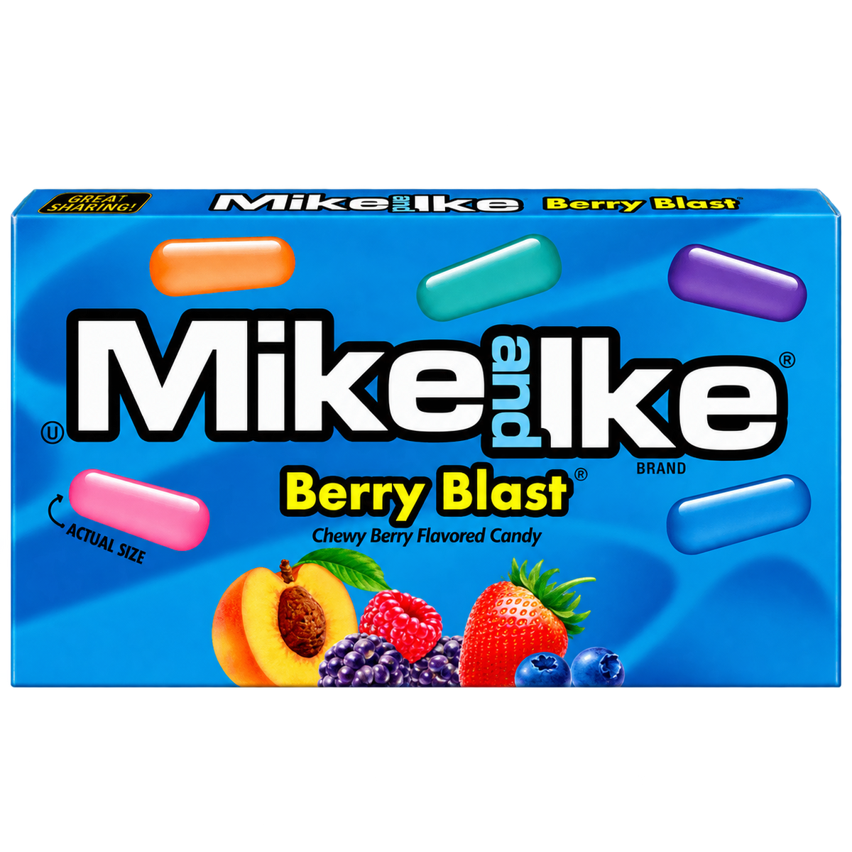 MIKE & IKE BERRY BLAST THEATER BOX USA 120G