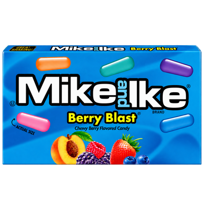 MIKE & IKE BERRY BLAST THEATER BOX USA 120G