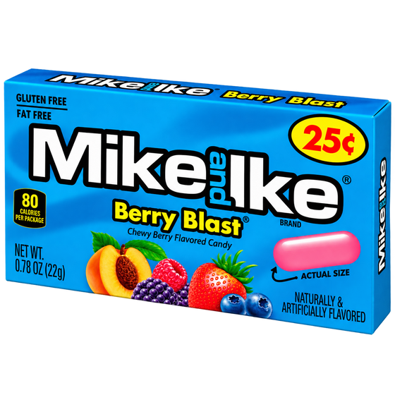 MIKE & IKE BERRY BLAST MINI BOX USA 22G