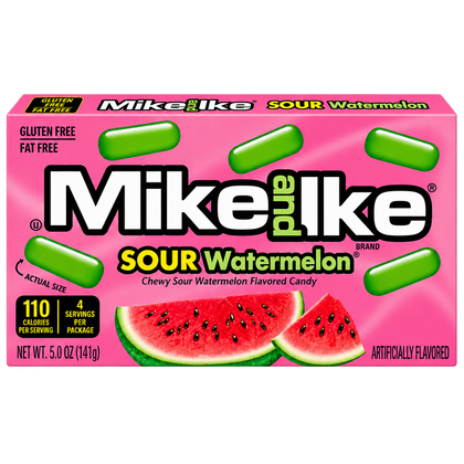 MIKE & IKE SOUR WATERMELON THEATER BOX USA 120G