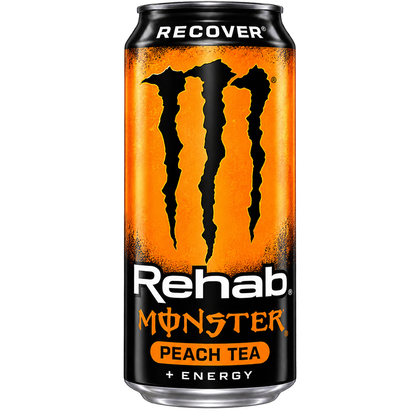 MONSTER ENERGY REHAB PEACH TEA 500ML