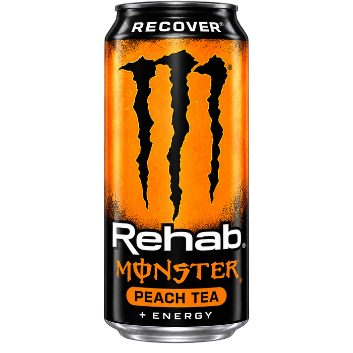 MONSTER ENERGY REHAB PEACH TEA 500ML