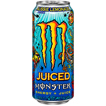 MONSTER JUICED AUSSIE LEMONADE 500ML