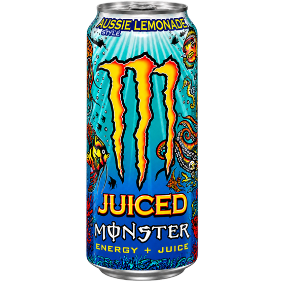MONSTER JUICED AUSSIE LEMONADE 500ML