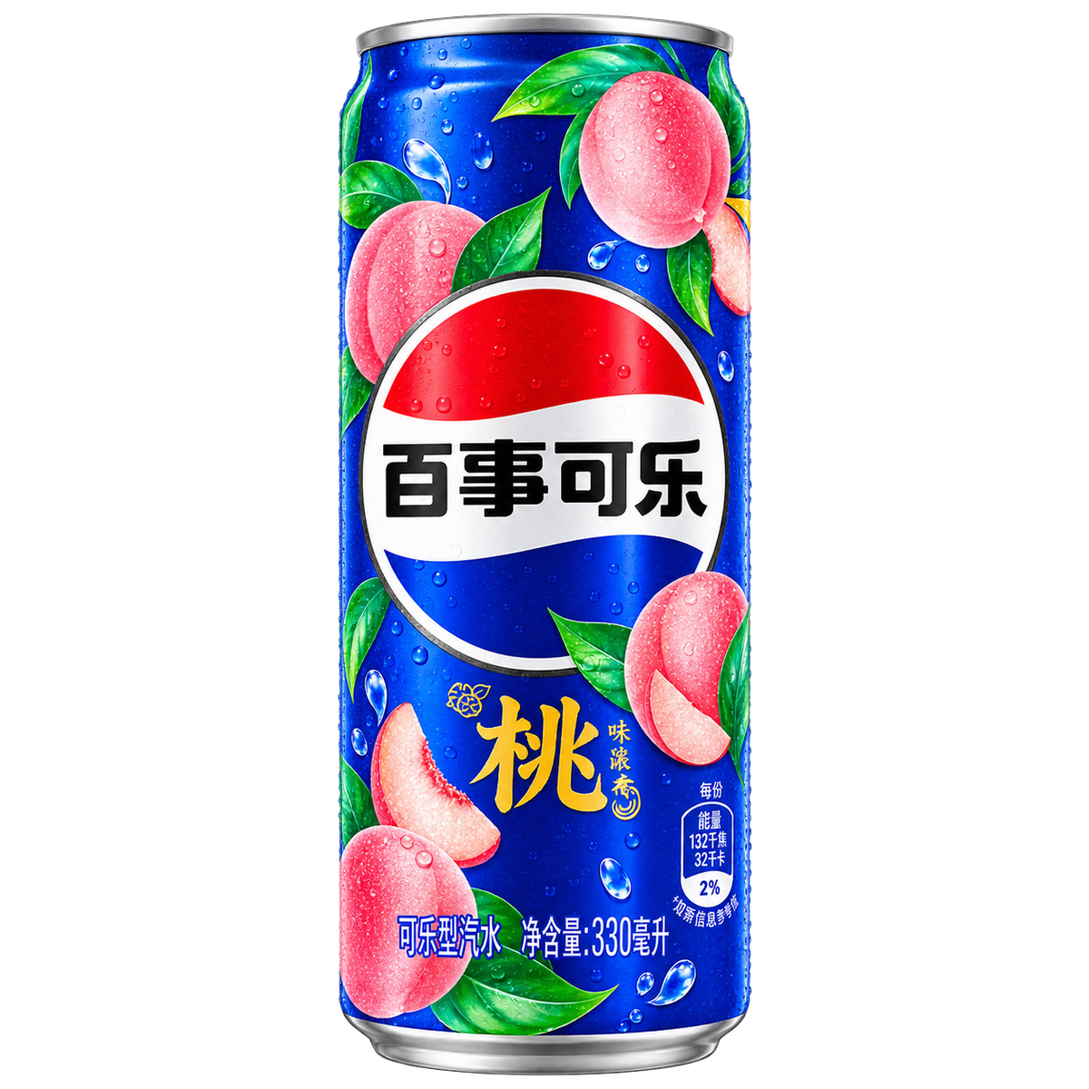 PEPSI PEACH OOLONG 330ML