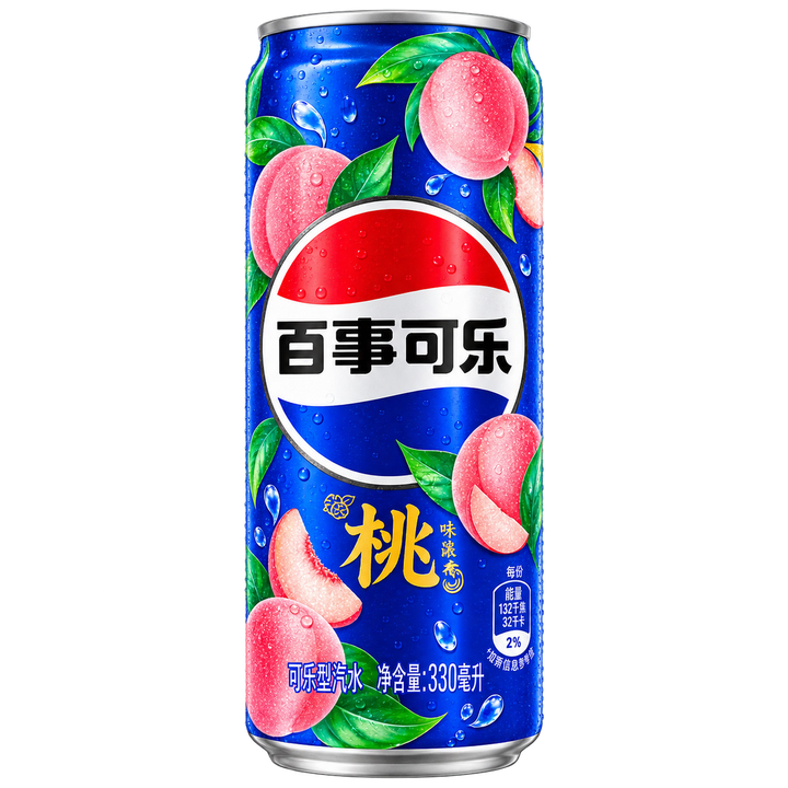 PEPSI PEACH OOLONG 330ML