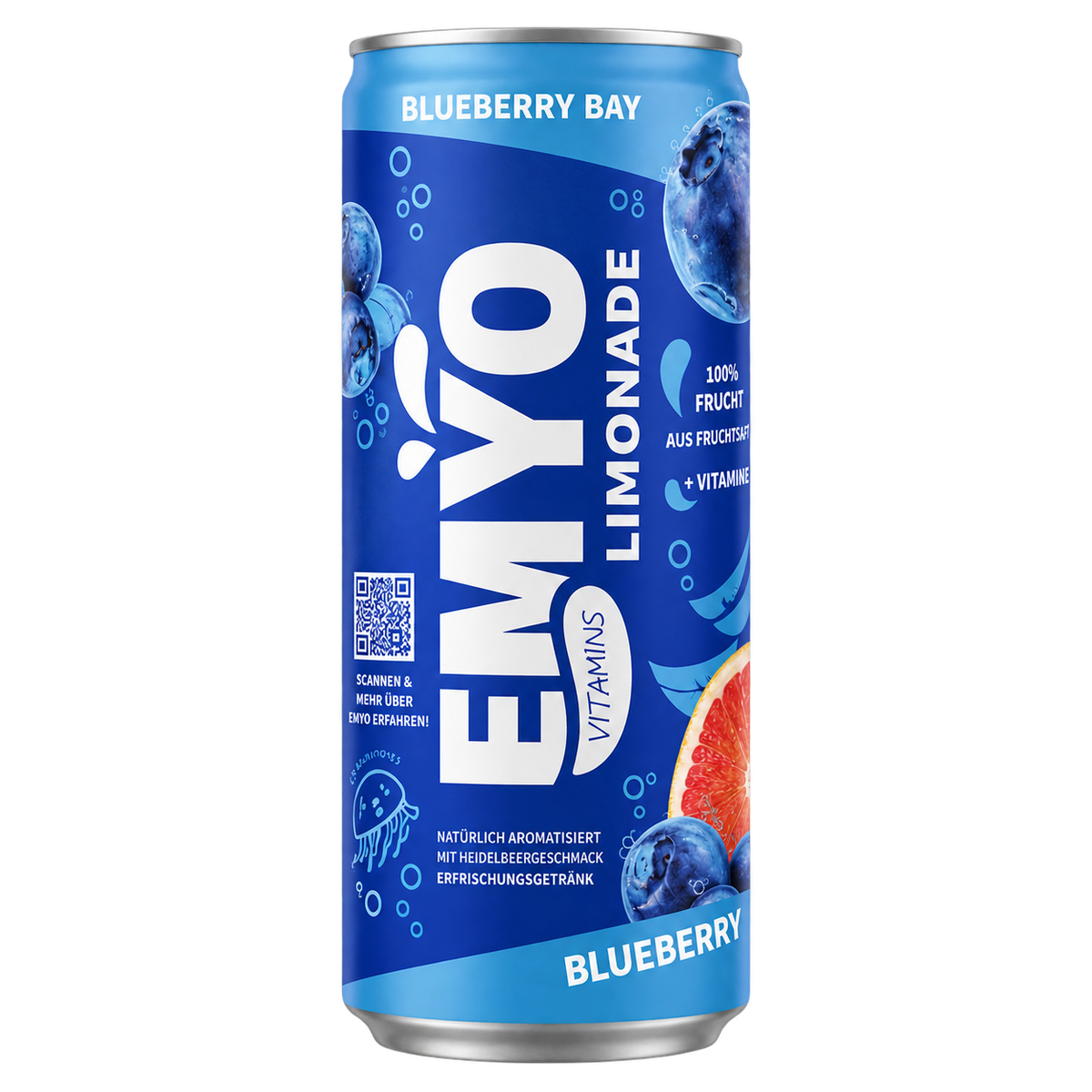 EMYO LIMONADE BLUEBERRY BAY 330ML