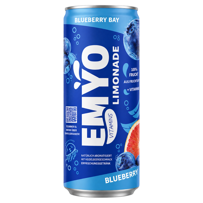 EMYO LIMONADE BLUEBERRY BAY 330ML